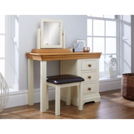 Oak04 : Ghế Đôn Gỗ Sồi Mặt Nệm - Da Pu Đen